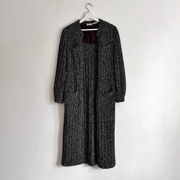 vintage Valentino italy knit sweater cardigan coat maryam nassir zadeh 70s 80s S